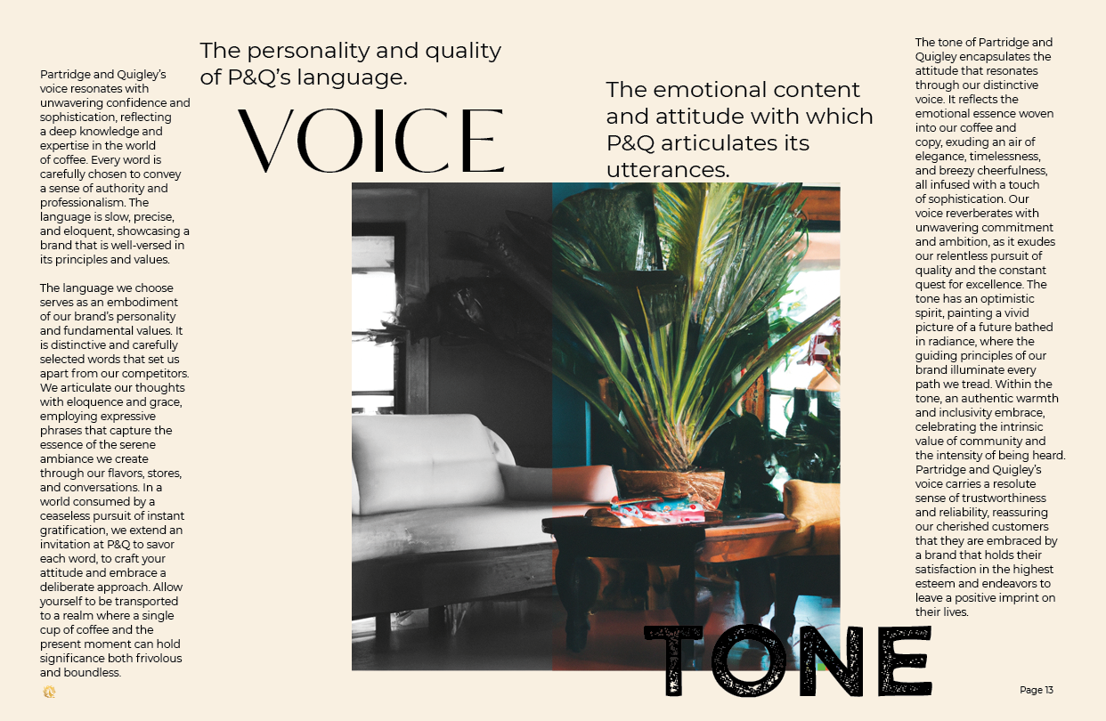 P&Q Voice and Tone