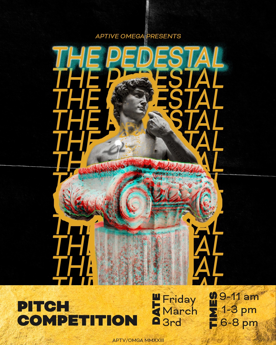 Pitch Competition Event Poster